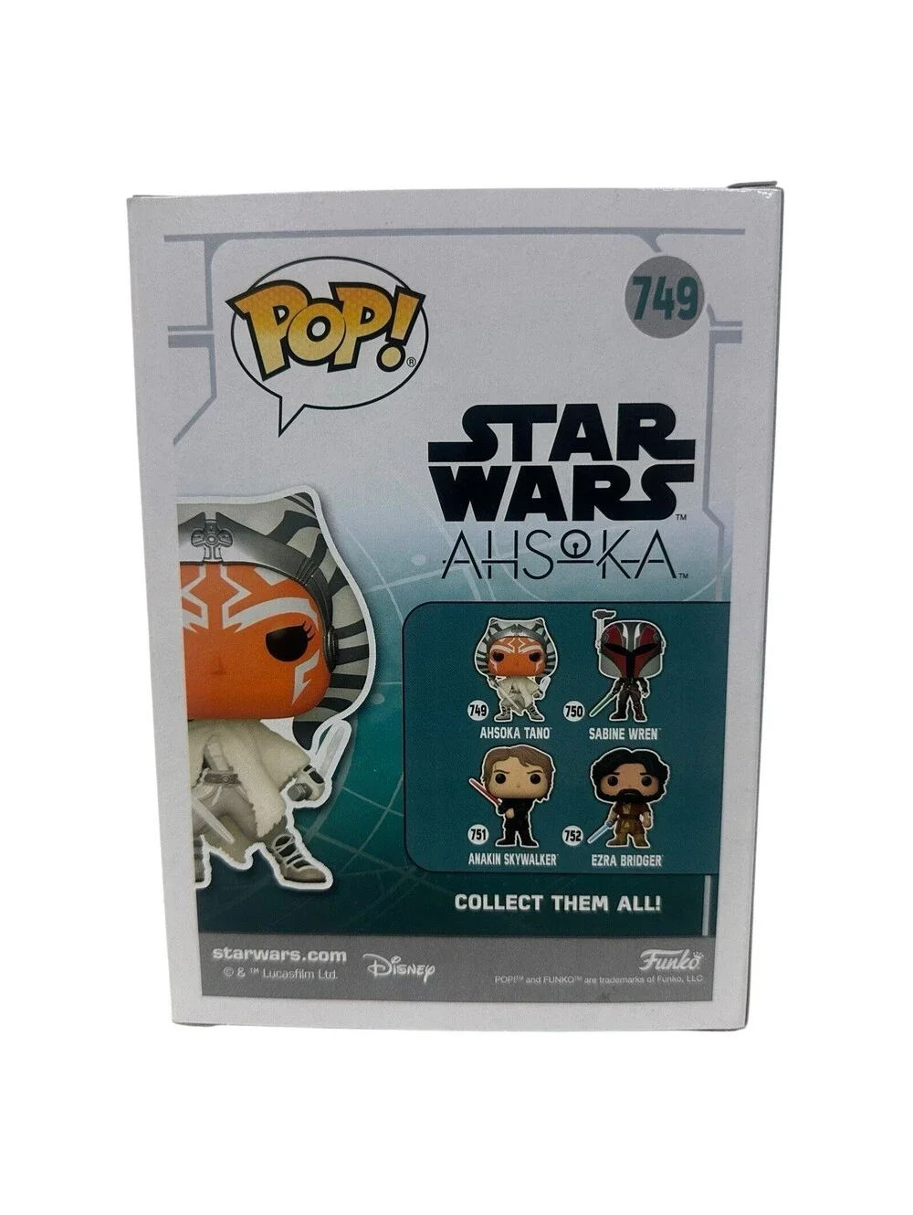 FUNKO POP! Star Wars: Ahsoka Tano with Lightsabers